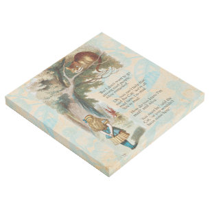 Alice Adventures in Wonderland Cheshire Cat Gallery Wrap