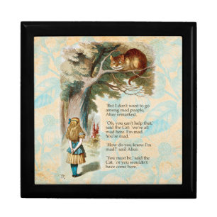 Alice Adventures in Wonderland Cheshire Cat Gift Box