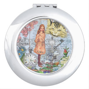 Alice Adventures in Wonderland Classic Rackham Vanity Mirror