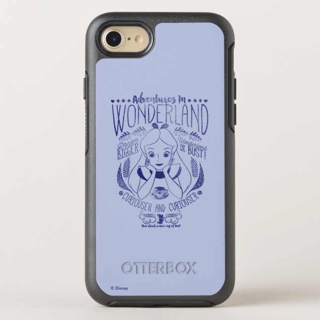 Alice | Adventures In Wonderland Otterbox iPhone Case (Back)
