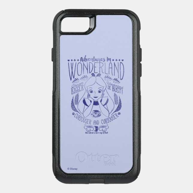 Alice | Adventures In Wonderland Otterbox iPhone Case (Back)