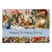 Alice Adventures in Wonderland Tea Party Art (Front Horizontal)