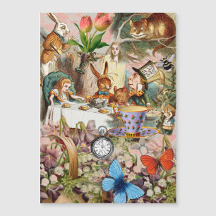 Alice Adventures in Wonderland Tea Party Art