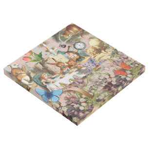 Alice Adventures in Wonderland Tea Party Art
