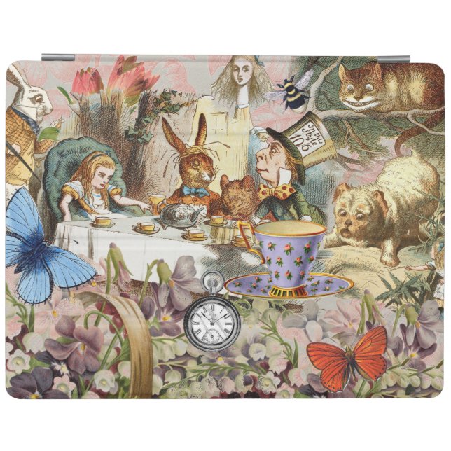 Alice Adventures in Wonderland Tea Party Art iPad Smart Cover (Horizontal)