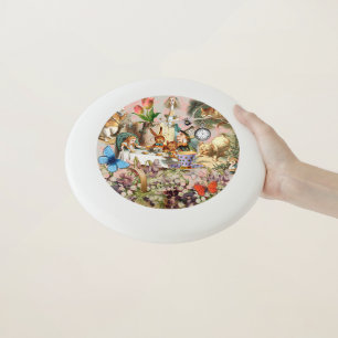 Alice Adventures in Wonderland Tea Party Art Wham-O Frisbee