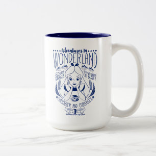 Alice   Adventures In Wonderland Two-Tone Coffee Mug