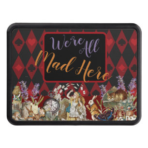 Alice Adventures with Wonderland Mad Cheshire Cat Hitch Cover