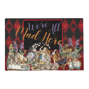 Alice Adventures with Wonderland Mad Cheshire Cat Placemat