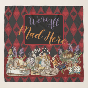 Alice Adventures with Wonderland Mad Cheshire Cat Scarf