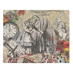 Alice Adventures Wonderland Curtain Classic Art Jigsaw Puzzle