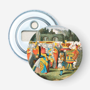 Alice Adventures Wonderland Queen of Hearts Bottle Opener