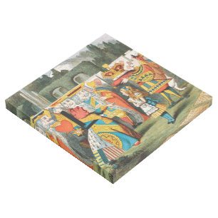 Alice Adventures Wonderland Queen of Hearts Gallery Wrap