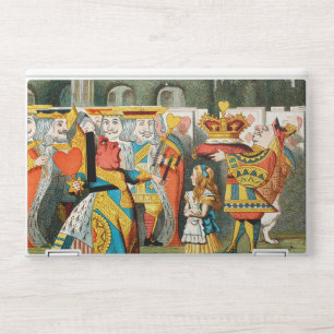 Alice Adventures Wonderland Queen of Hearts HP Laptop Skin