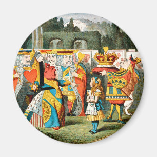 Alice Adventures Wonderland Queen of Hearts Magnet