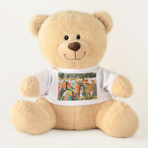Alice Adventures Wonderland Queen of Hearts Teddy Bear