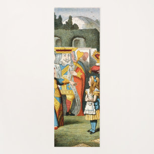 Alice Adventures Wonderland Queen of Hearts Yoga Mat