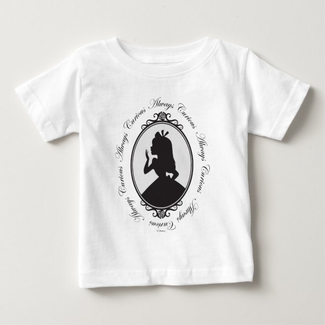 Alice | Always Curious Baby T-Shirt (Front)
