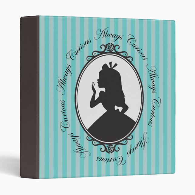 Alice | Always Curious Binder (Front/Spine)