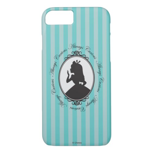 Alice  Always Curious iPhone 87 Case