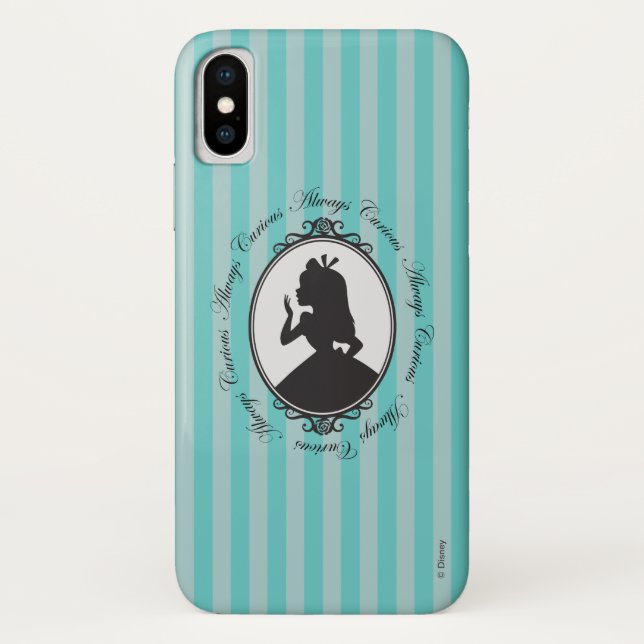 Alice | Always Curious Case-Mate iPhone Case (Back)
