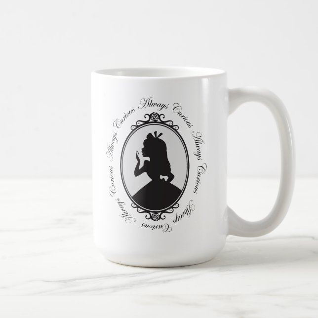Alice | Always Curious Coffee Mug (Right)