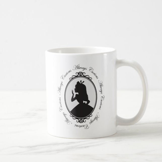 Alice | Always Curious Coffee Mug (Right)