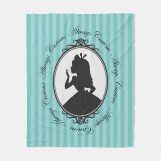 Alice | Always Curious Fleece Blanket