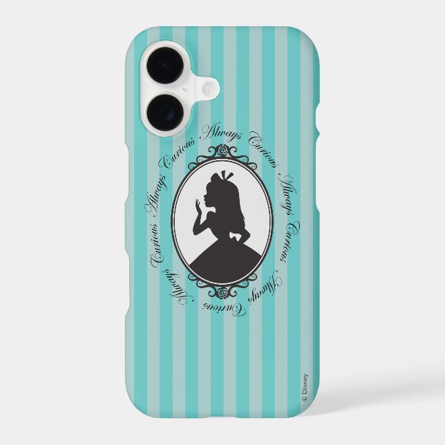 Alice | Always Curious Iphone Case (Back)