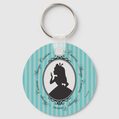 Alice  Always Curious Keychain