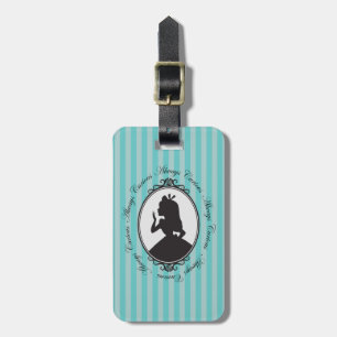 Alice Always Curious Luggage Tag