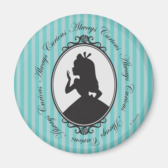 Alice | Always Curious Magnet (Front)