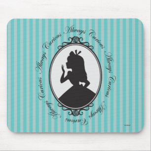 Alice Always Curious Mouse Pad