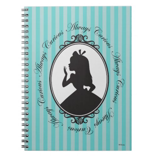 Alice  Always Curious Notebook