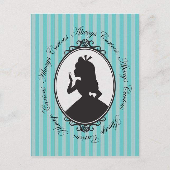 Alice | Always Curious Postcard (Front)