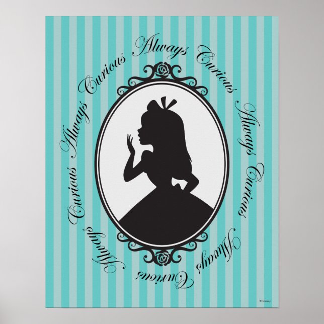 Alice | Always Curious Poster (Front)