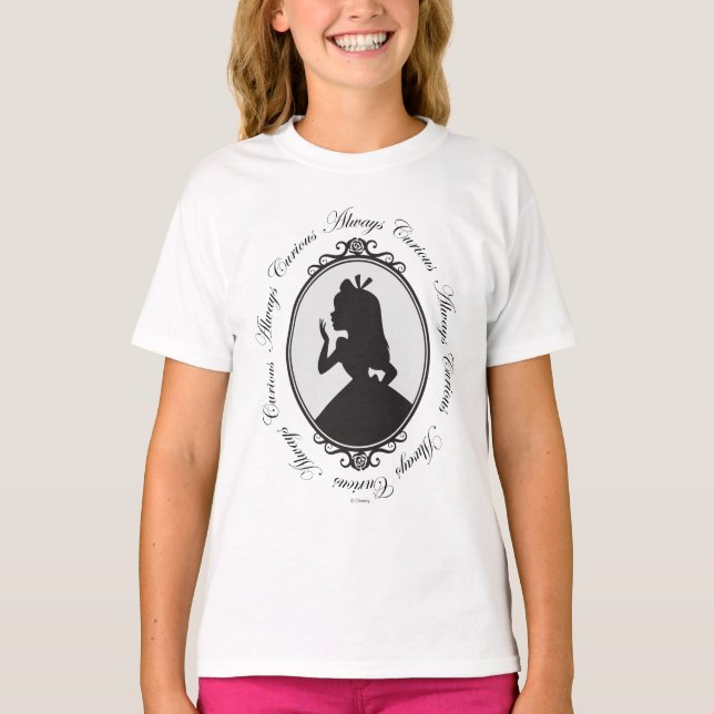 Alice | Always Curious T-Shirt (Front)