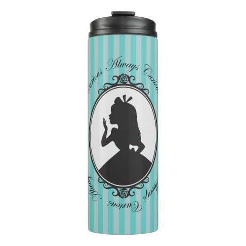 Alice  Always Curious Thermal Tumbler