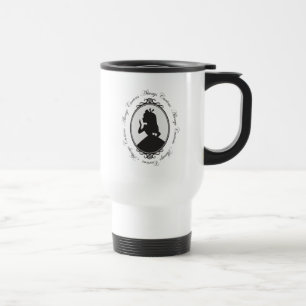 Alice Always Curious Travel Mug