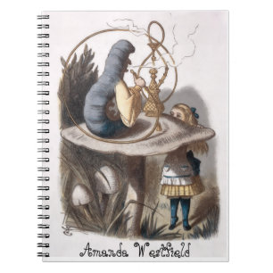 ALICE and Caterpillar - Adventures in Wonderland Notebook