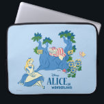 Alice and Cheshire Cat Laptop Sleeve<br><div class="desc">Alice in Wonderland</div>