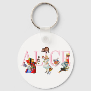 ALICE AND FRIENDS KEYCHAIN