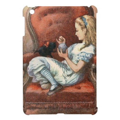 Alice and her Kitten iPad Mini Cover