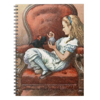 Alice and her Kitten Notebook