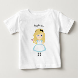 Alice and Her Tea Party Baby T-Shirt