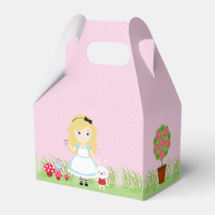 Alice and Her Tea Party Favor Boxes