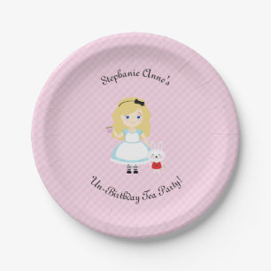 Alice and Her Tea Party Paper Plates
