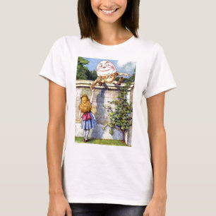 Alice and Humpty Dumpty in Wonderland T-Shirt