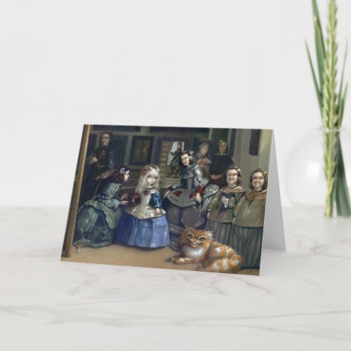 Alice and Las Girls Greeting Card