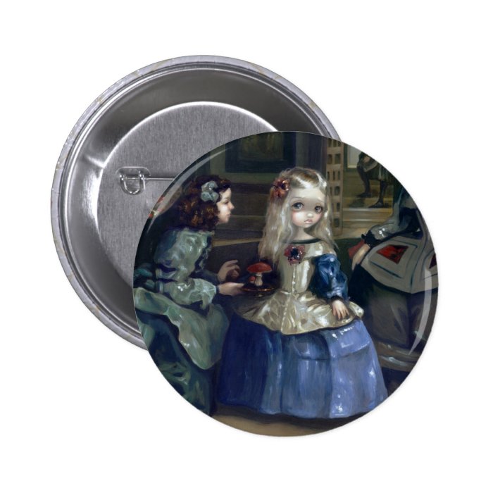 "Alice and Las Meninas" Button